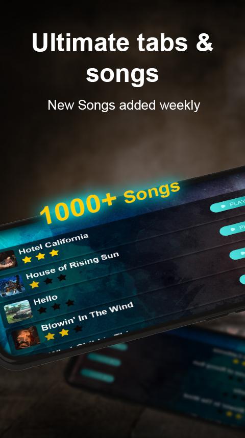 اسکرین شات 5 بازی Real Guitar - Tabs and chords!