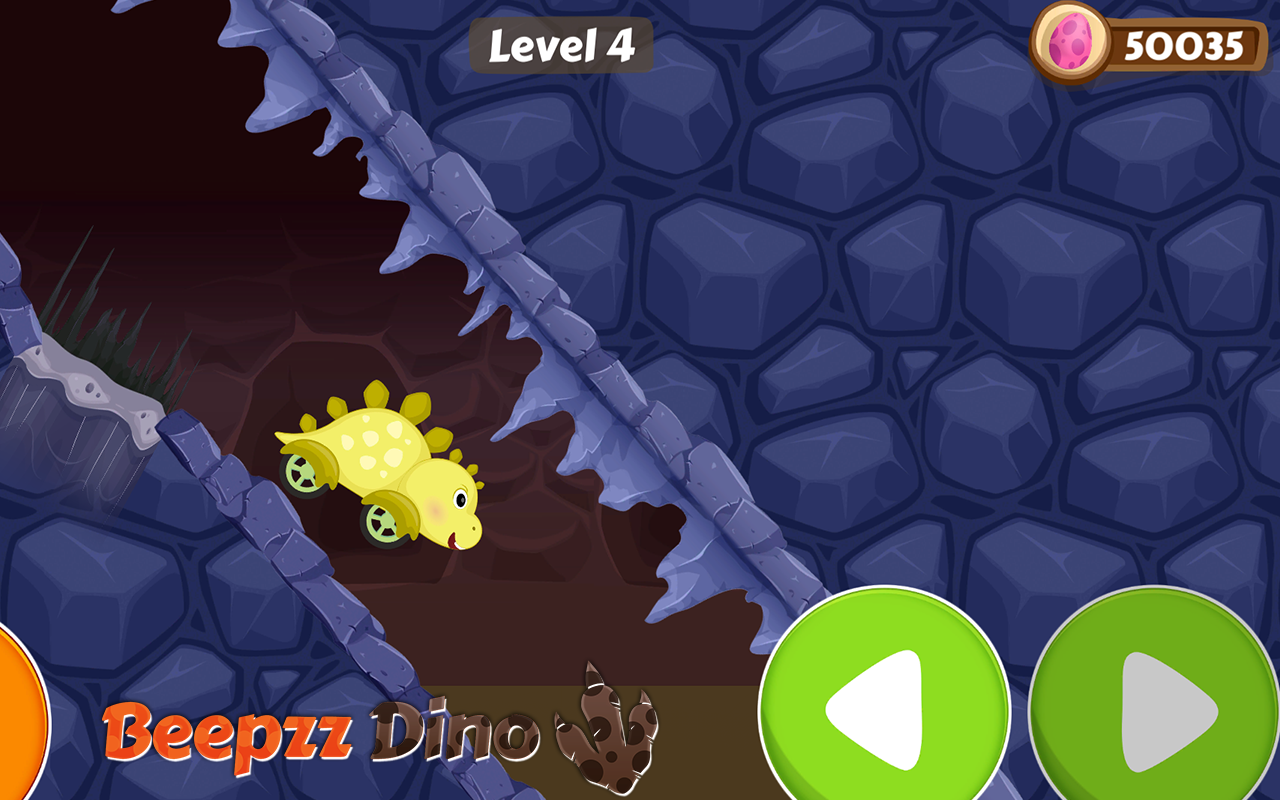 اسکرین شات 1 بازی Car games for kids - Dino game