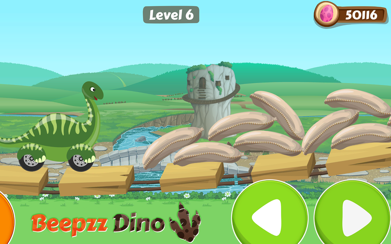اسکرین شات 6 بازی Car games for kids - Dino game