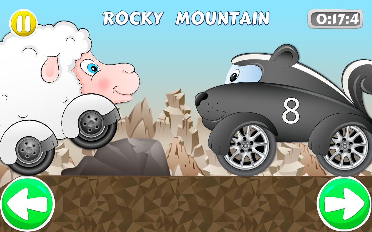 اسکرین شات 3 بازی Racing car game for kids