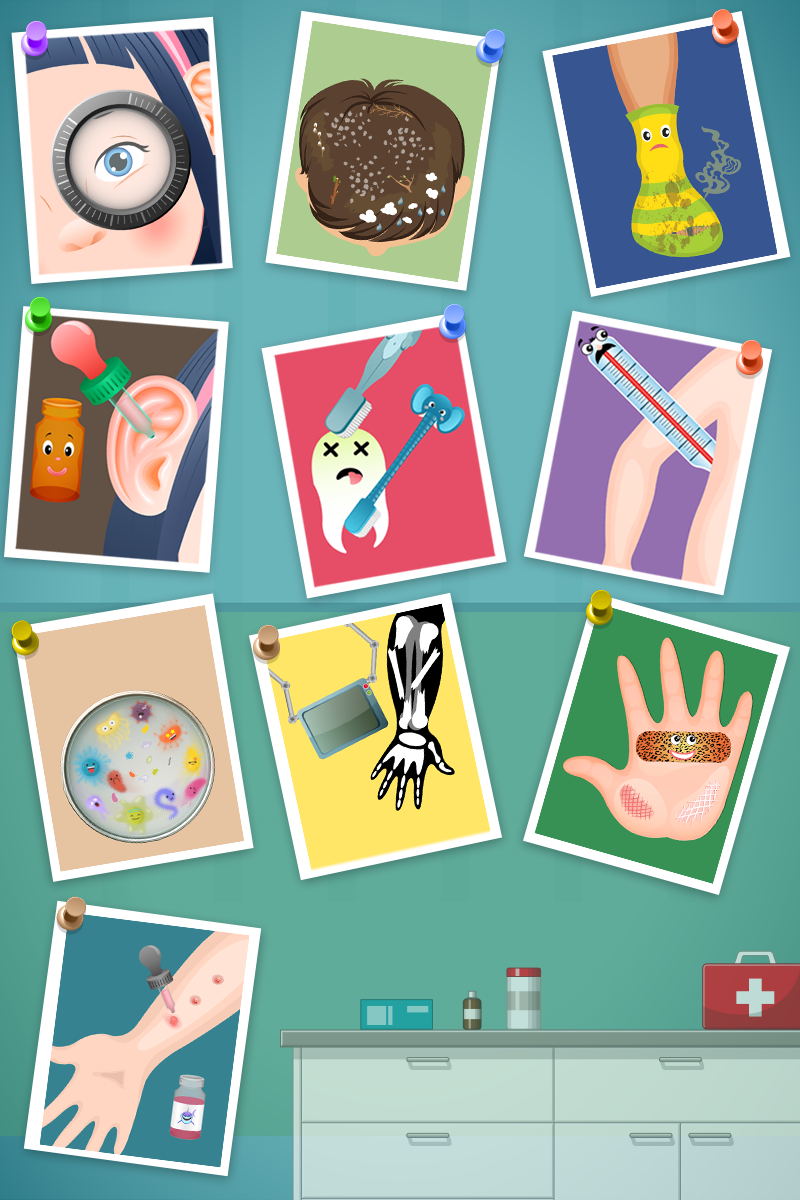 اسکرین شات 1 بازی Doctor game - Kids games