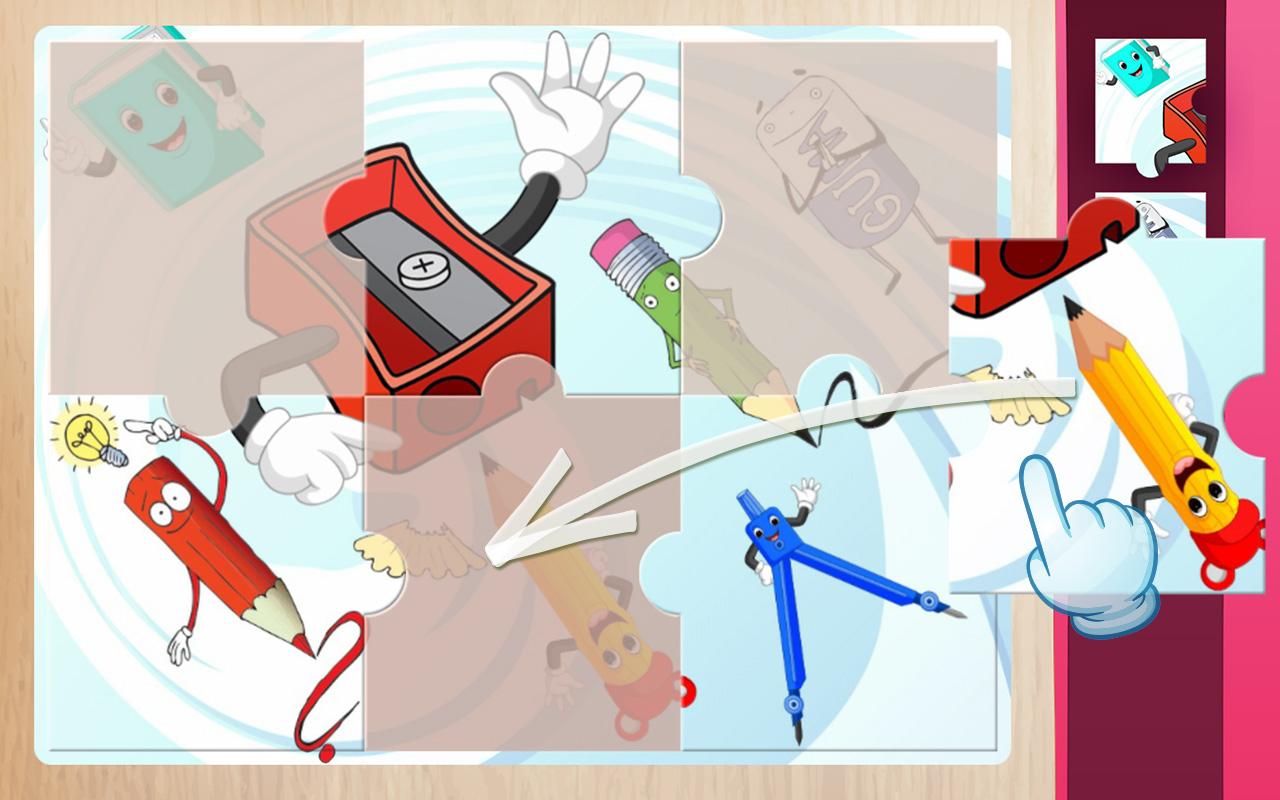 اسکرین شات 6 برنامه Kids puzzle - Educational game