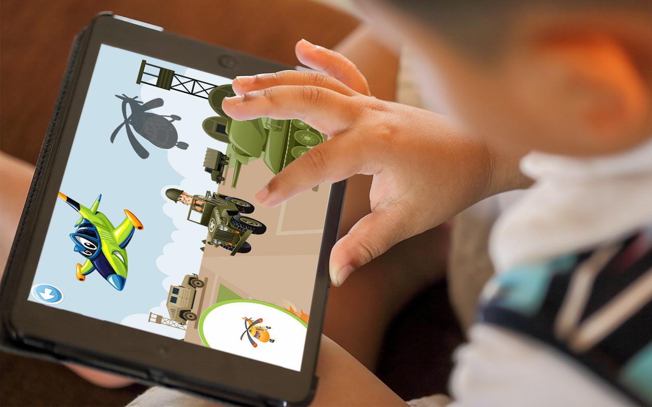 اسکرین شات 5 برنامه Car game for kids: Kids puzzle