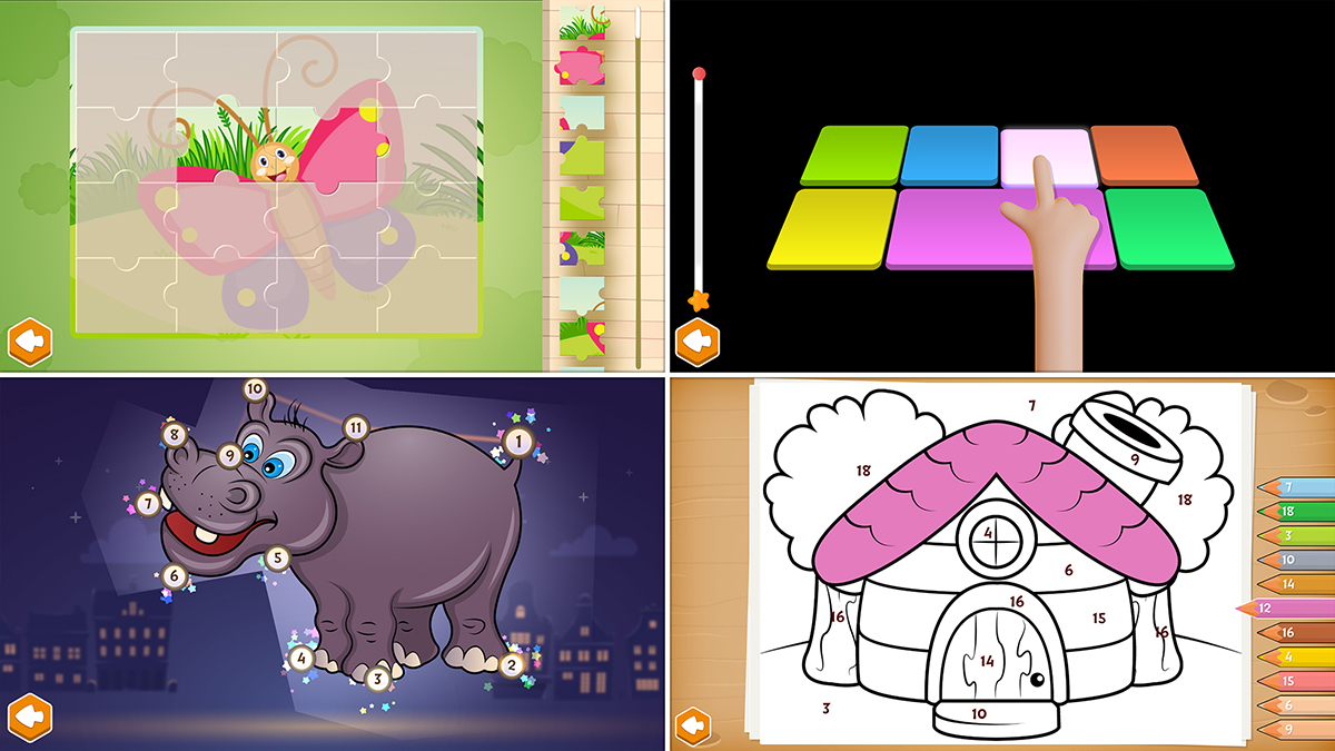 اسکرین شات 6 بازی 690 Puzzles for preschool kids