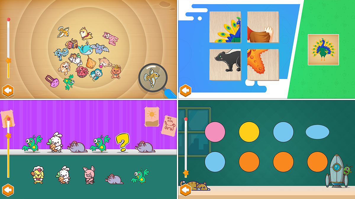 اسکرین شات 5 بازی 690 Puzzles for preschool kids