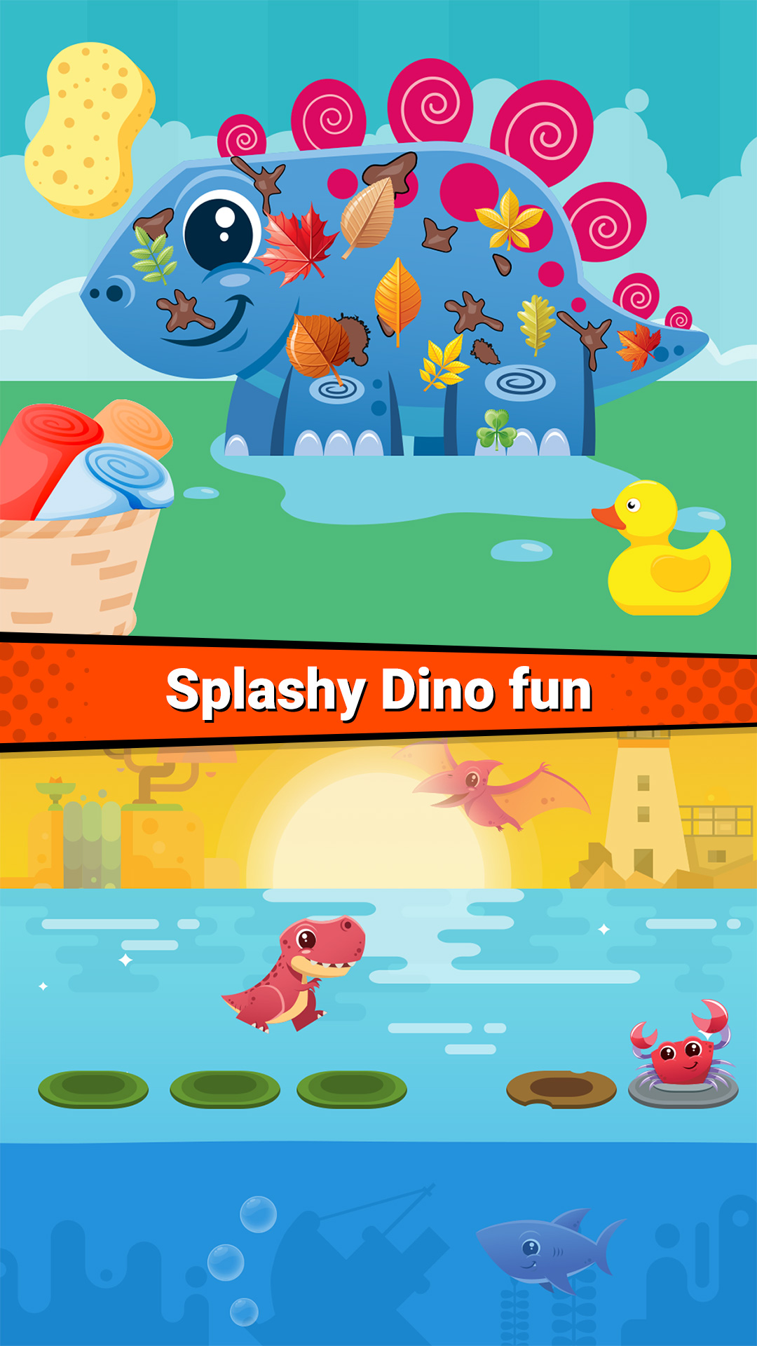 اسکرین شات 2 بازی Dinosaur games - Kids game