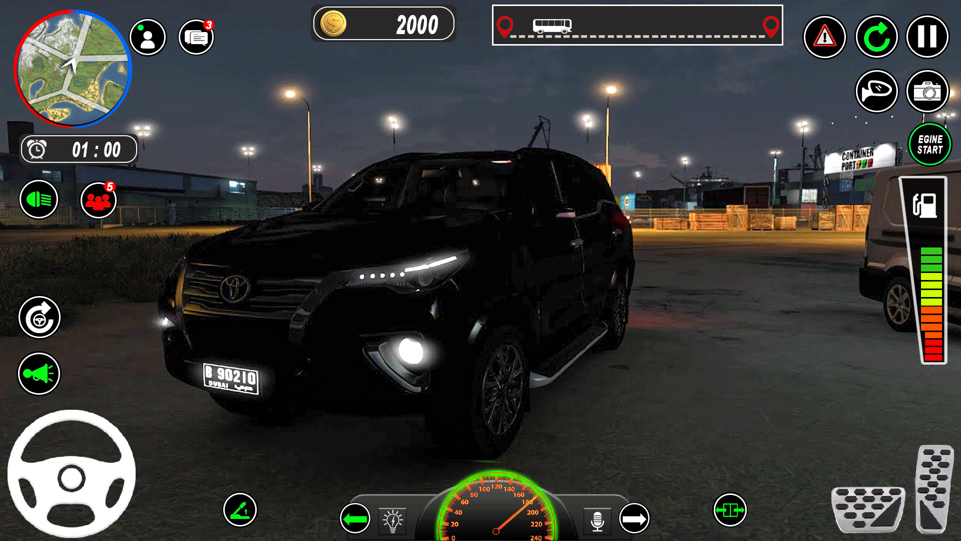 اسکرین شات 7 بازی Uphill Crazy 4x4 Jeep Driving