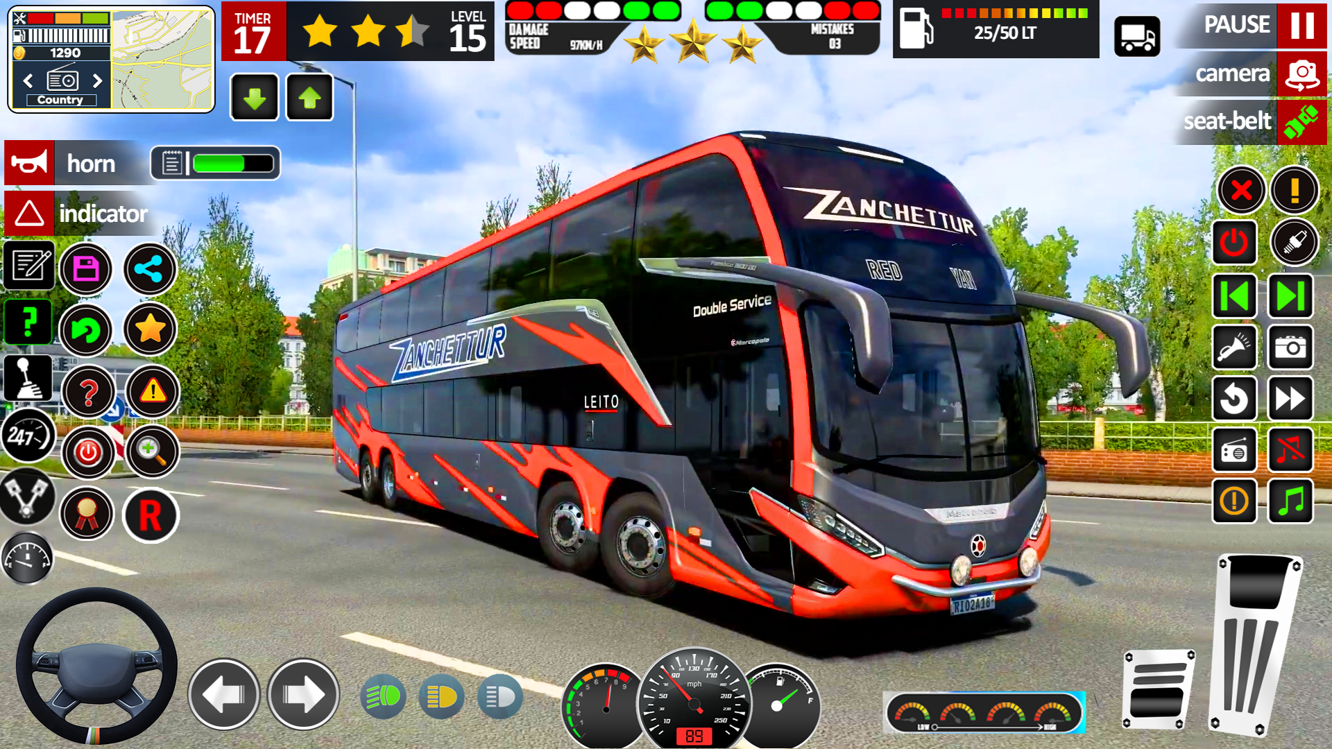 اسکرین شات 1 بازی Bus Driving Games Simulator 3d