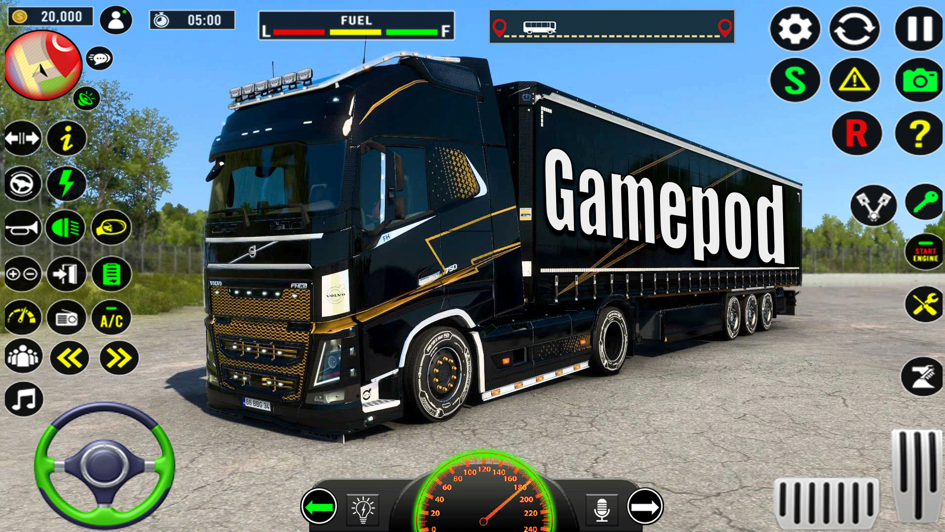 اسکرین شات 3 بازی Euro Truck Simulator : Extreme