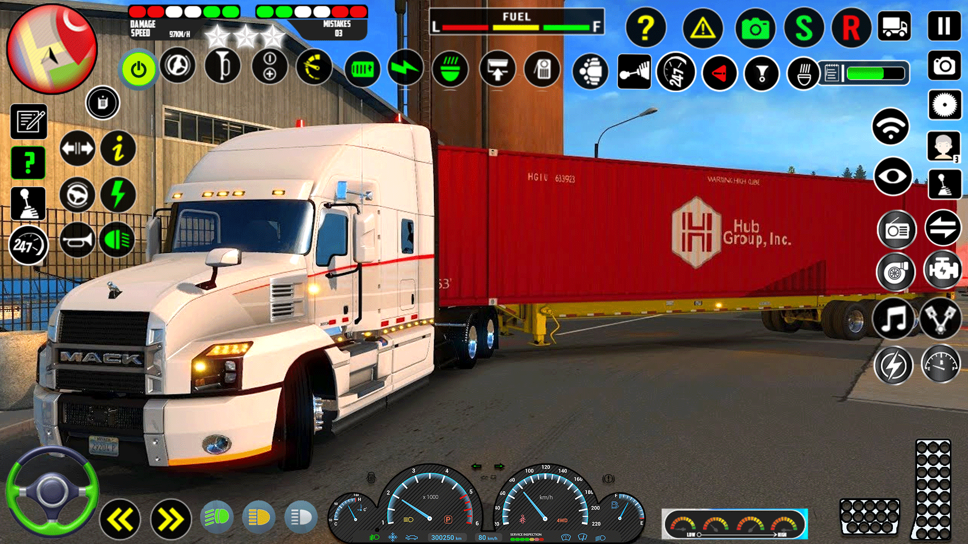 اسکرین شات 1 بازی Euro Truck Simulator : Extreme