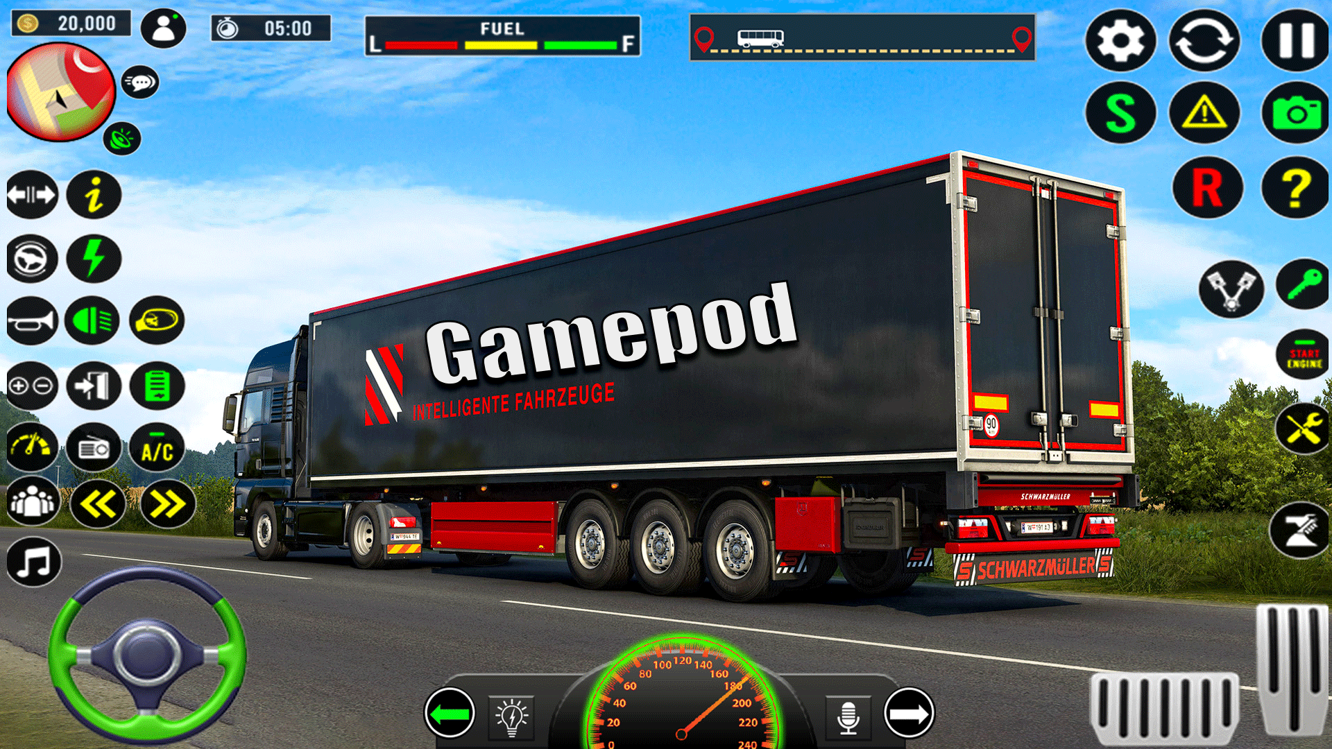اسکرین شات 4 بازی Euro Truck Simulator : Extreme