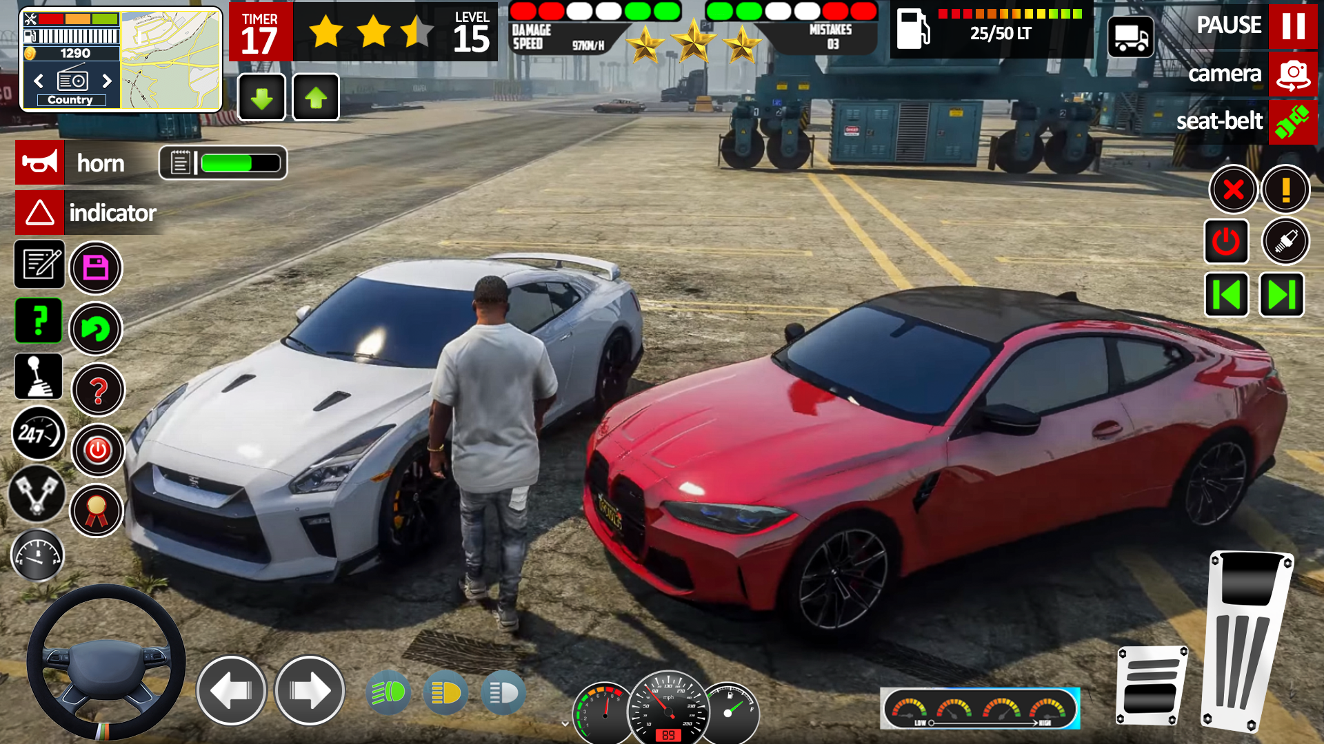 اسکرین شات 2 بازی Multistory Car Crazy Parking