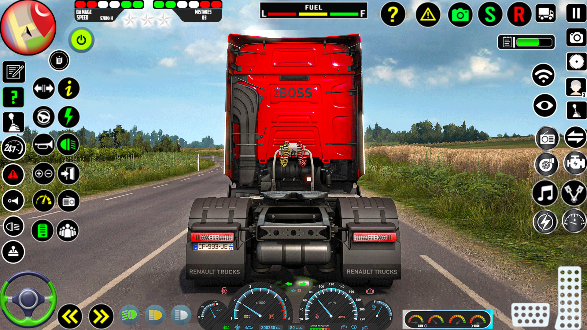 اسکرین شات 1 برنامه Truck Driver - Truck Simulator
