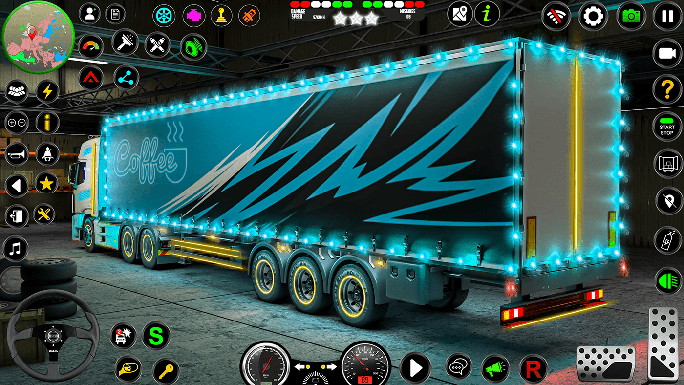اسکرین شات 3 برنامه Truck Driver - Truck Simulator