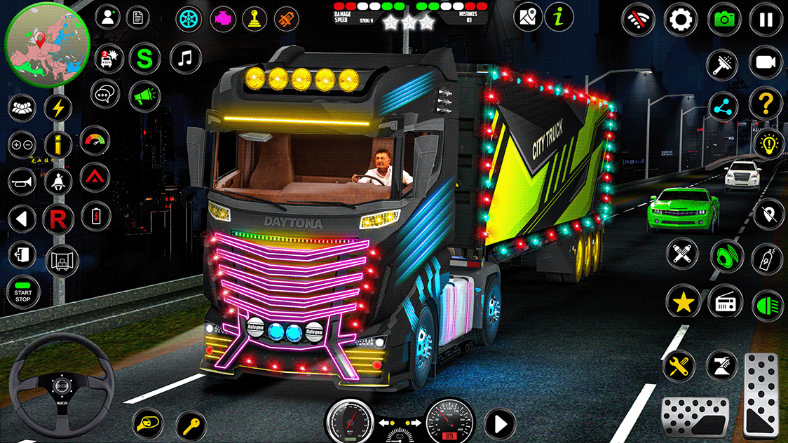 اسکرین شات 5 برنامه Truck Driver - Truck Simulator