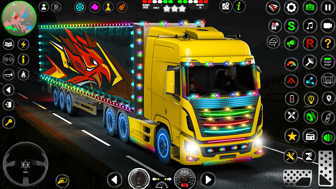 اسکرین شات 4 برنامه Truck Driver - Truck Simulator