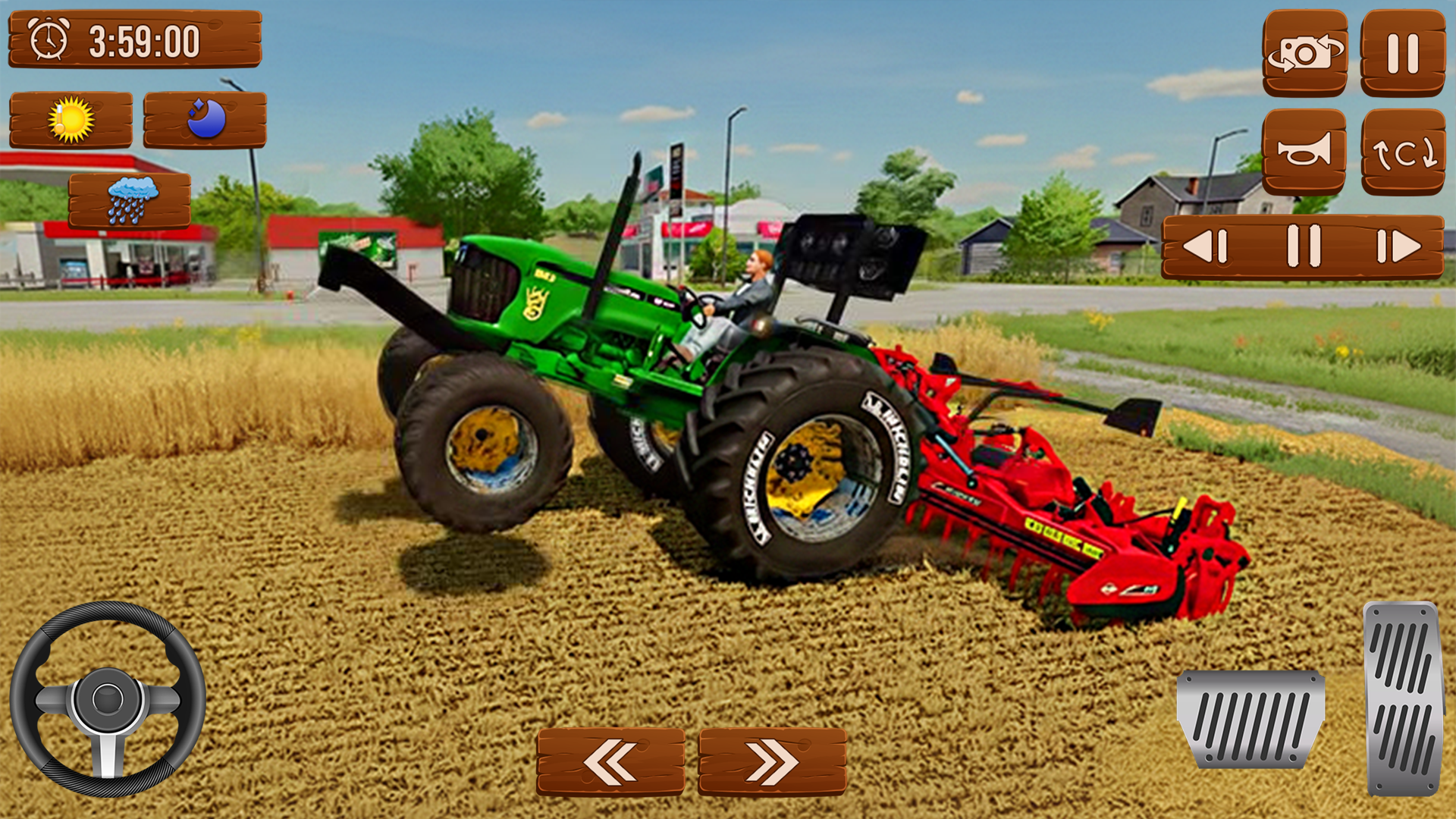 اسکرین شات 2 بازی Indian Tractor Farm Simulator