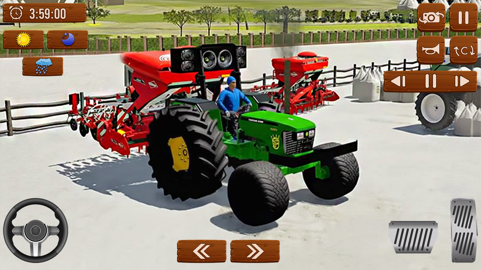 اسکرین شات 1 بازی Indian Tractor Farm Simulator