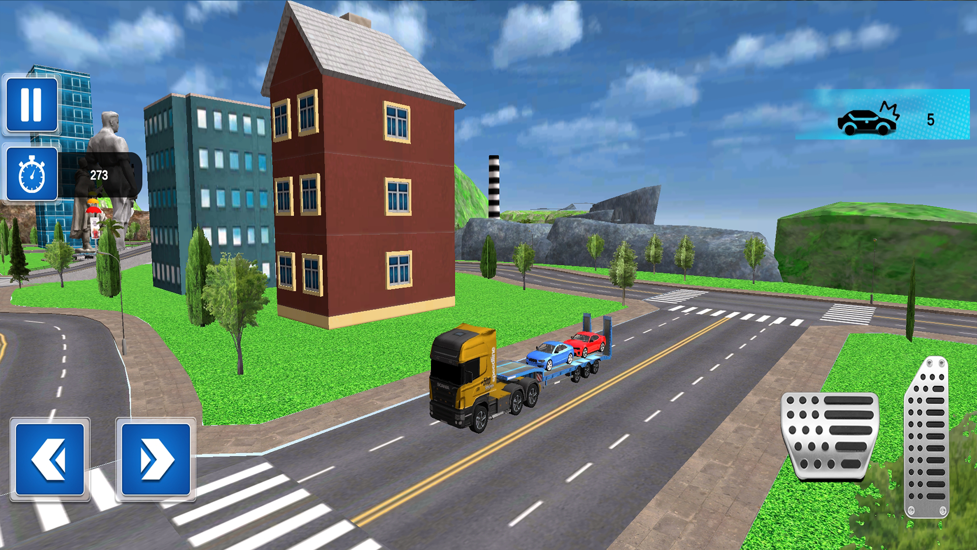 اسکرین شات 1 بازی Truck Transport Game Simulator
