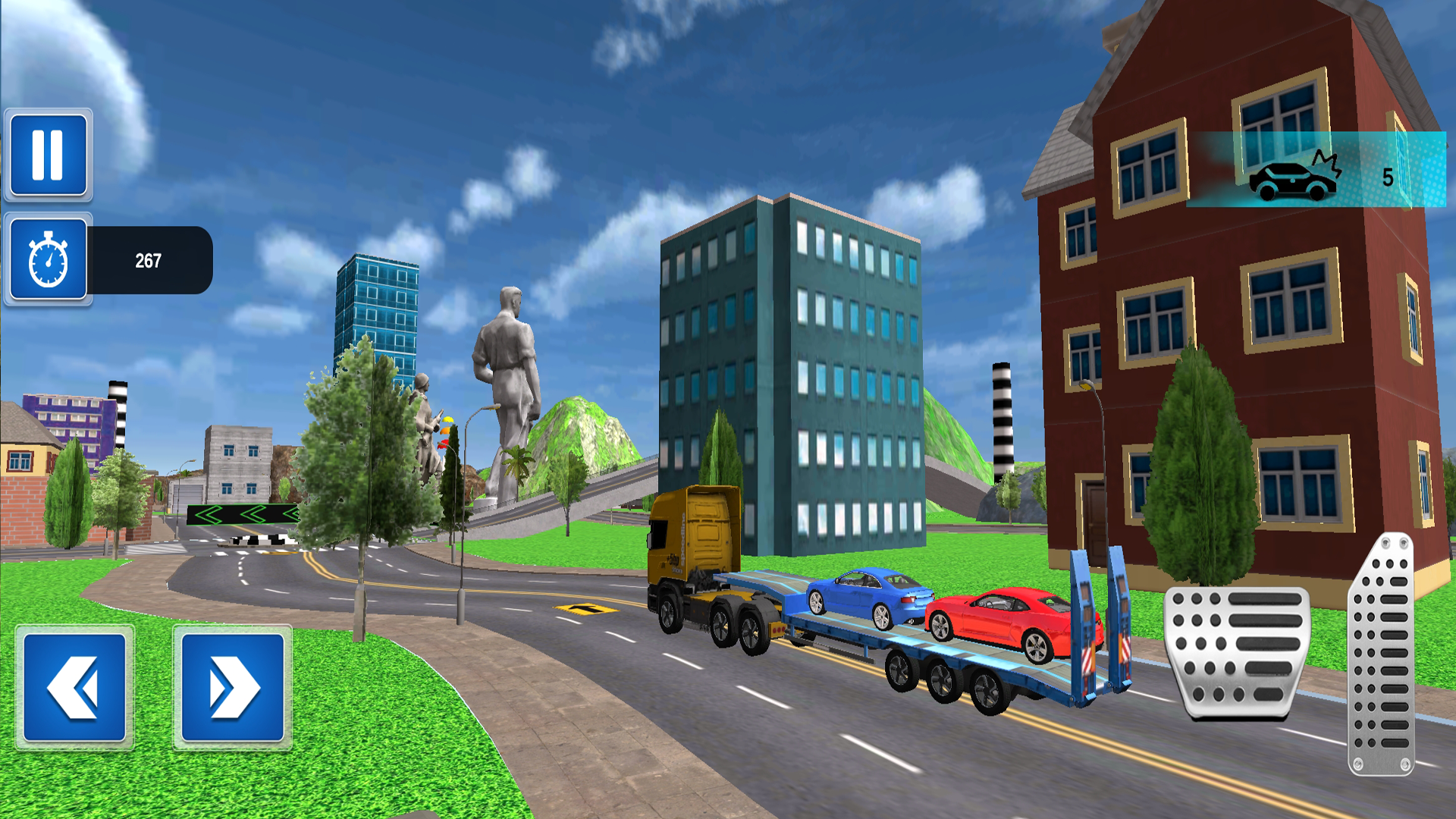 اسکرین شات 3 بازی Truck Transport Game Simulator