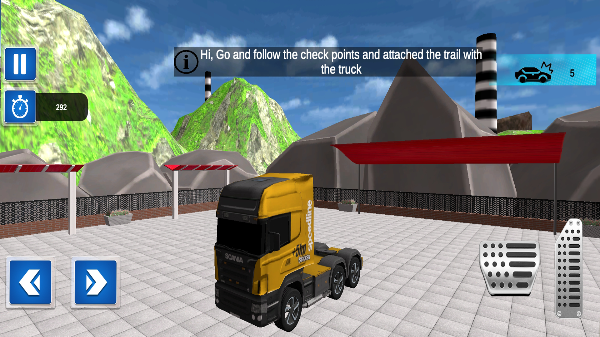 اسکرین شات 4 بازی Truck Transport Game Simulator