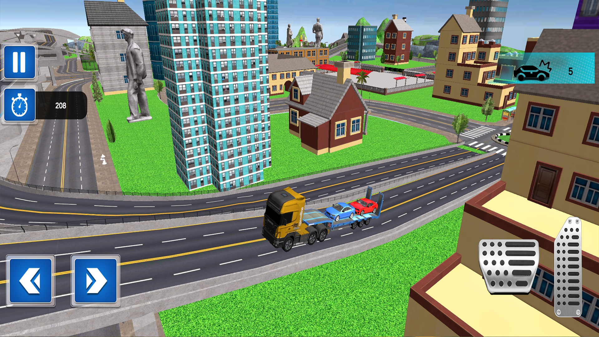 اسکرین شات 2 بازی Truck Transport Game Simulator