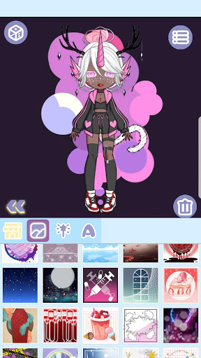اسکرین شات 4 برنامه Magical Girl Dress Up: Magical Monster Avatar