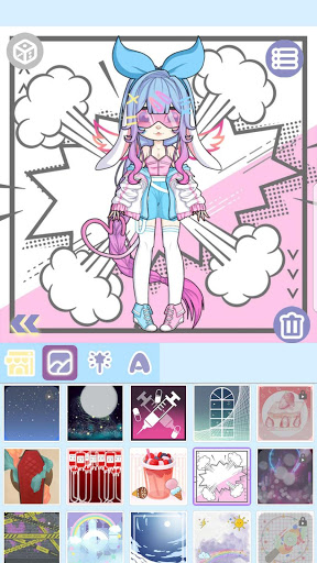 اسکرین شات 5 برنامه Magical Girl Dress Up: Magical Monster Avatar
