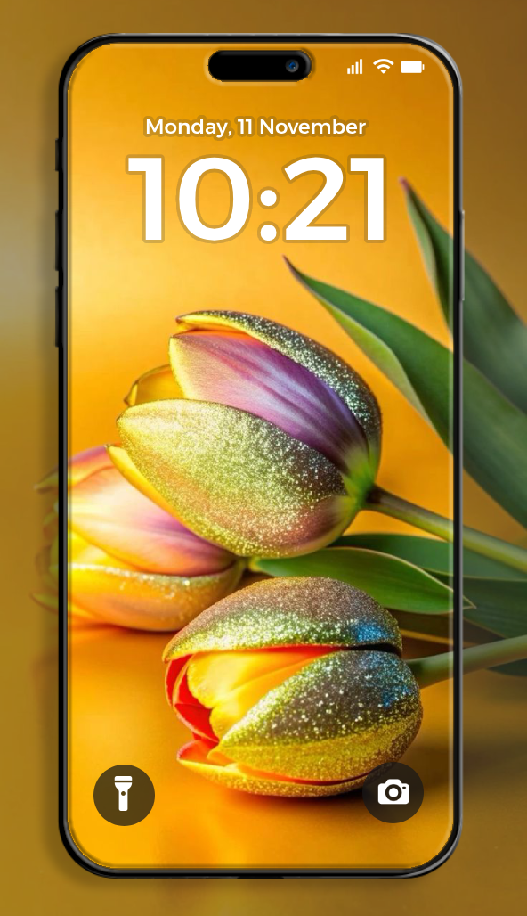 اسکرین شات 1 برنامه Aesthetic Flower Wallpapers hd