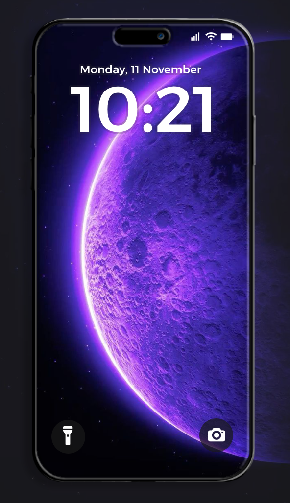 اسکرین شات 6 برنامه Purple Wallpaper HD