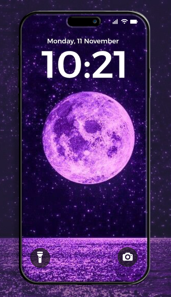 اسکرین شات 3 برنامه Purple Wallpaper HD