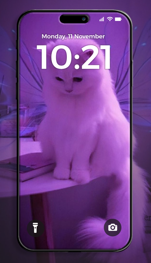 اسکرین شات 2 برنامه Purple Wallpaper HD