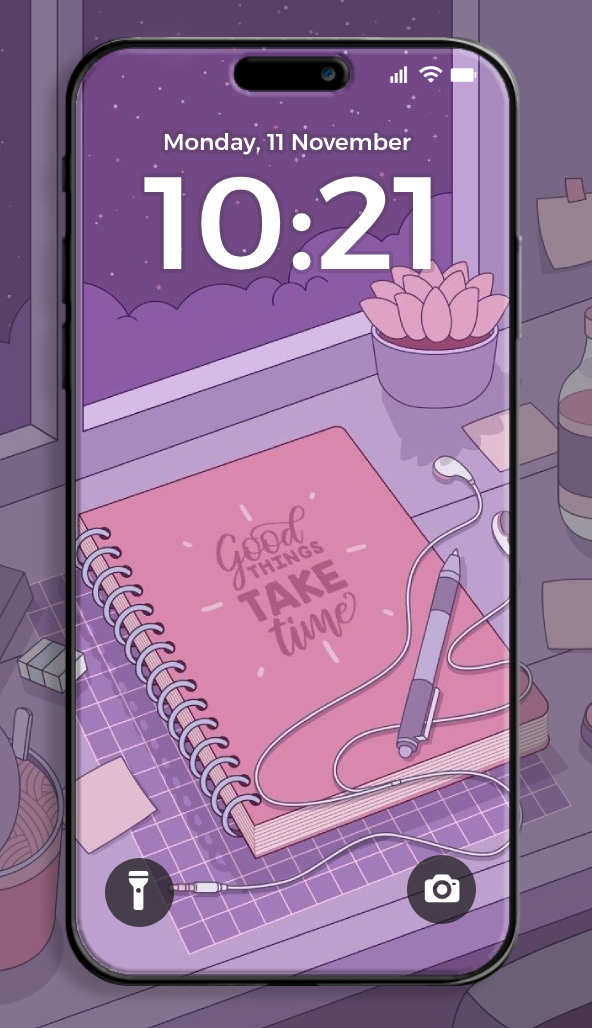 اسکرین شات 4 برنامه Purple Wallpaper HD