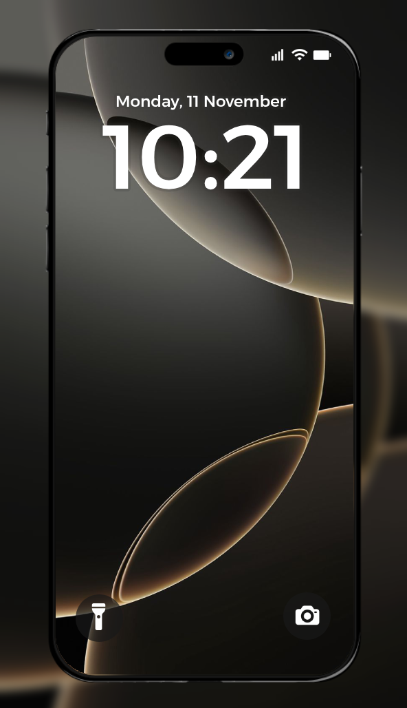 اسکرین شات 4 برنامه iPhone 17 Lock Screen HD