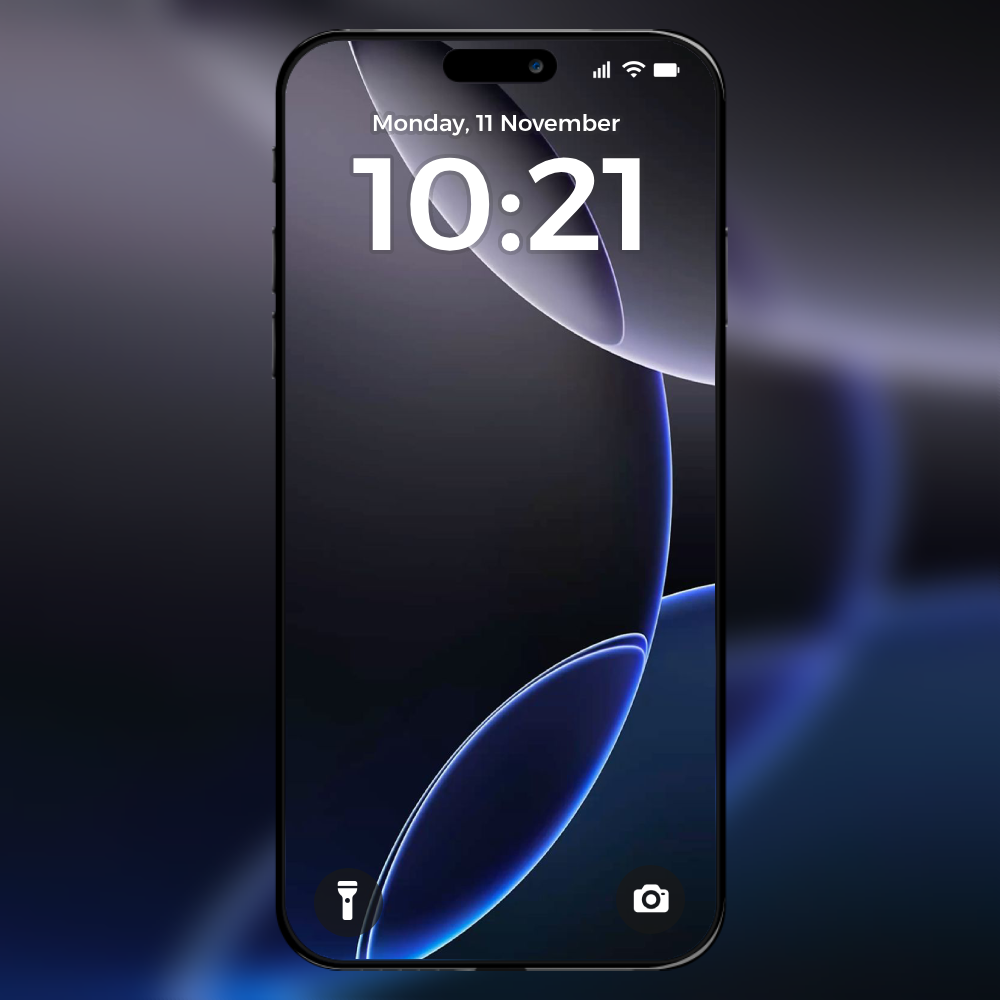 اسکرین شات 2 برنامه iPhone 17 Wallpaper Offline HD