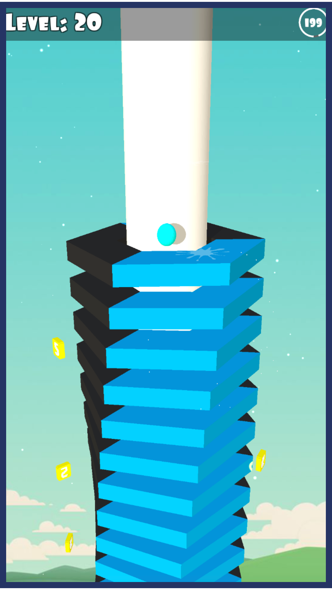 اسکرین شات 5 بازی Stack Blast Ball Jump Game