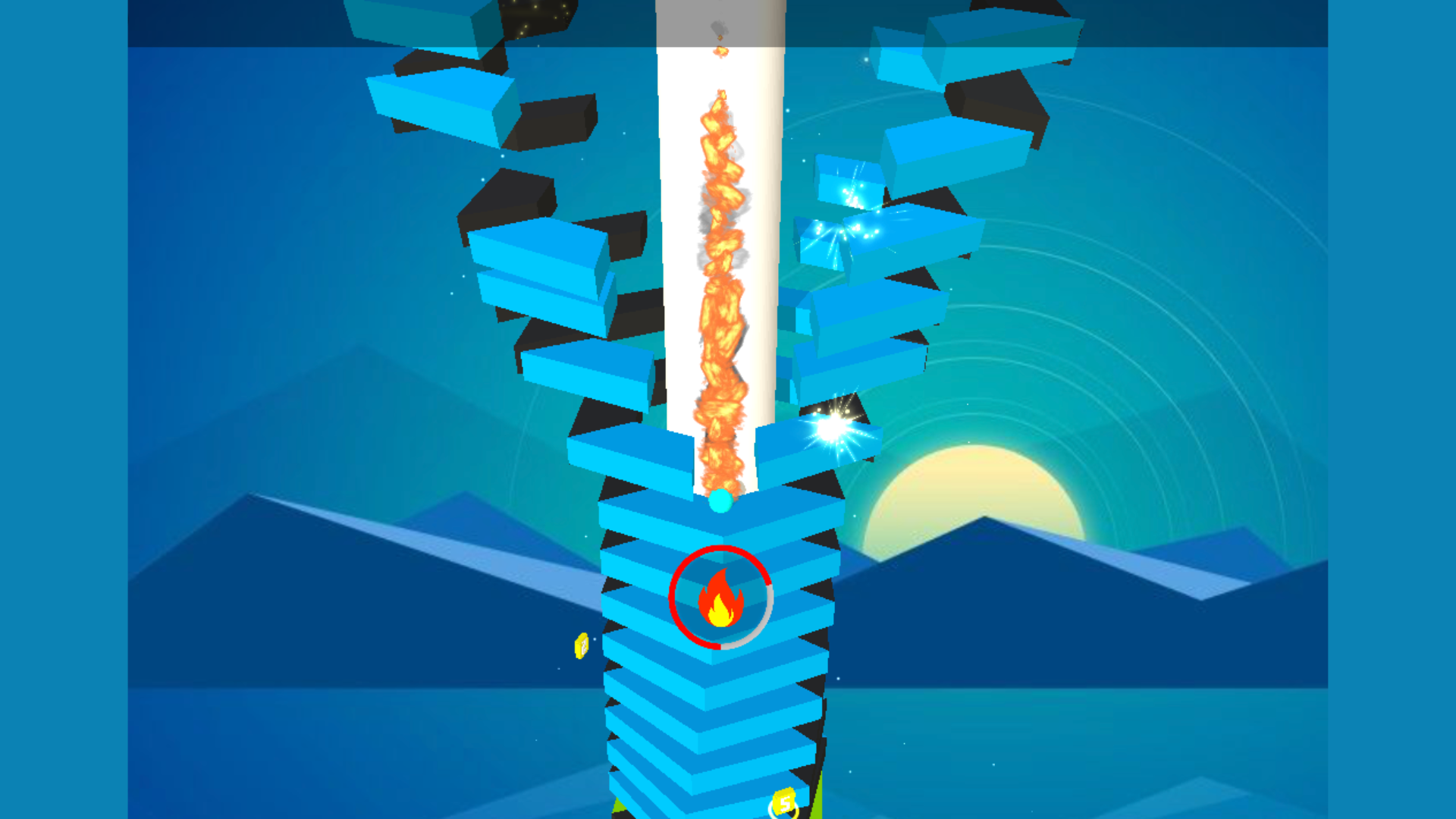 اسکرین شات 8 بازی Stack Blast Ball Jump Game