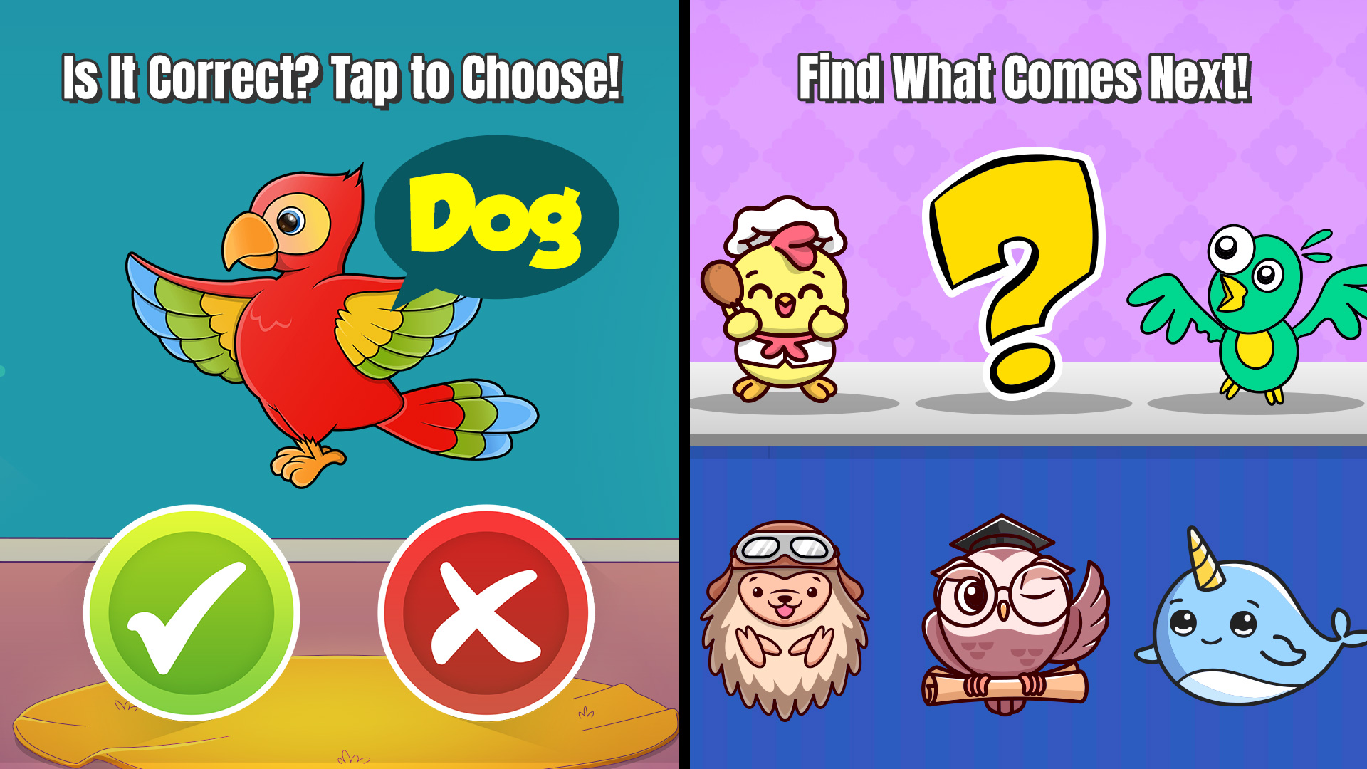 اسکرین شات 2 بازی Toddler puzzles - Animal games