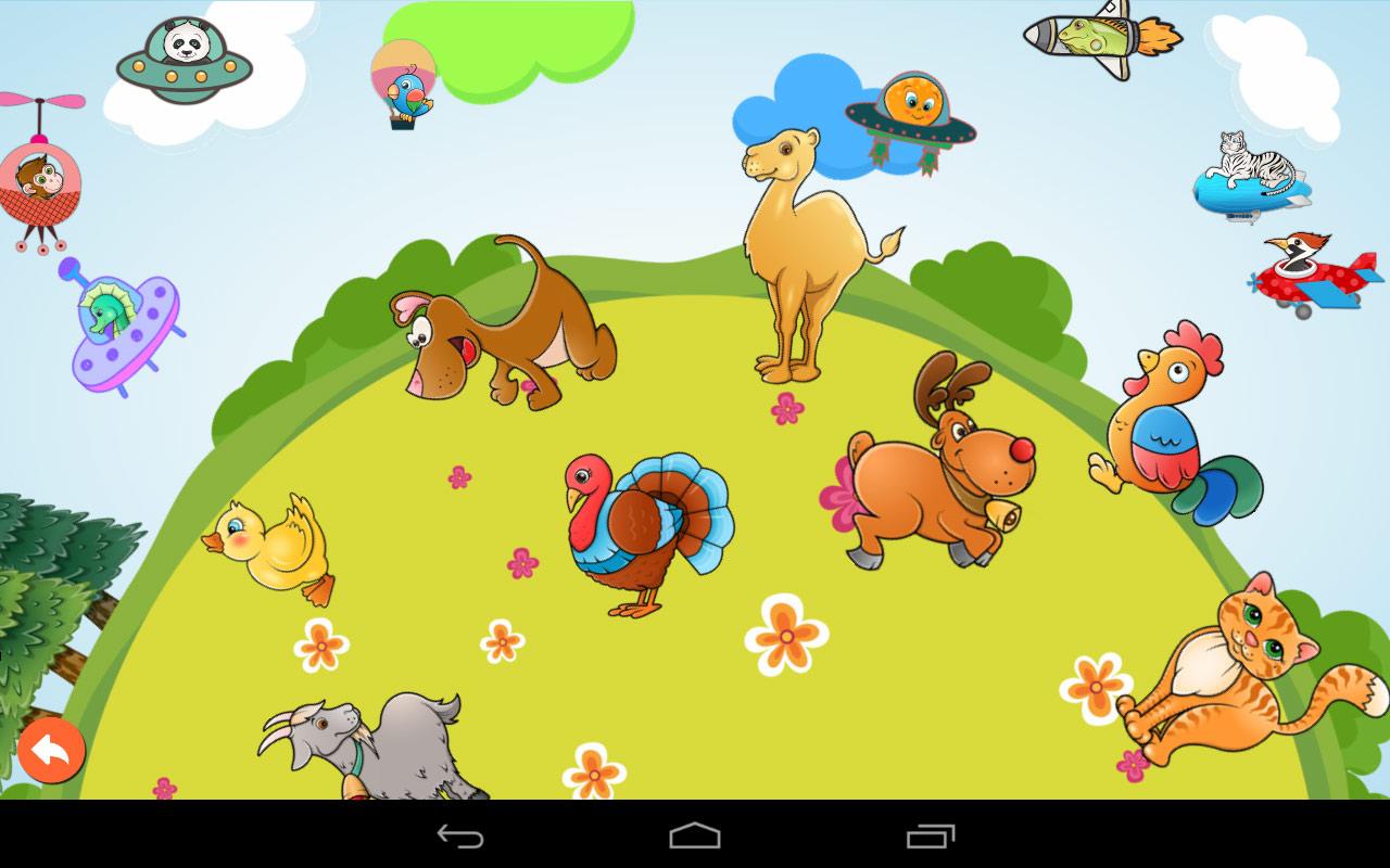 اسکرین شات 6 بازی Toddler puzzles - Animal games