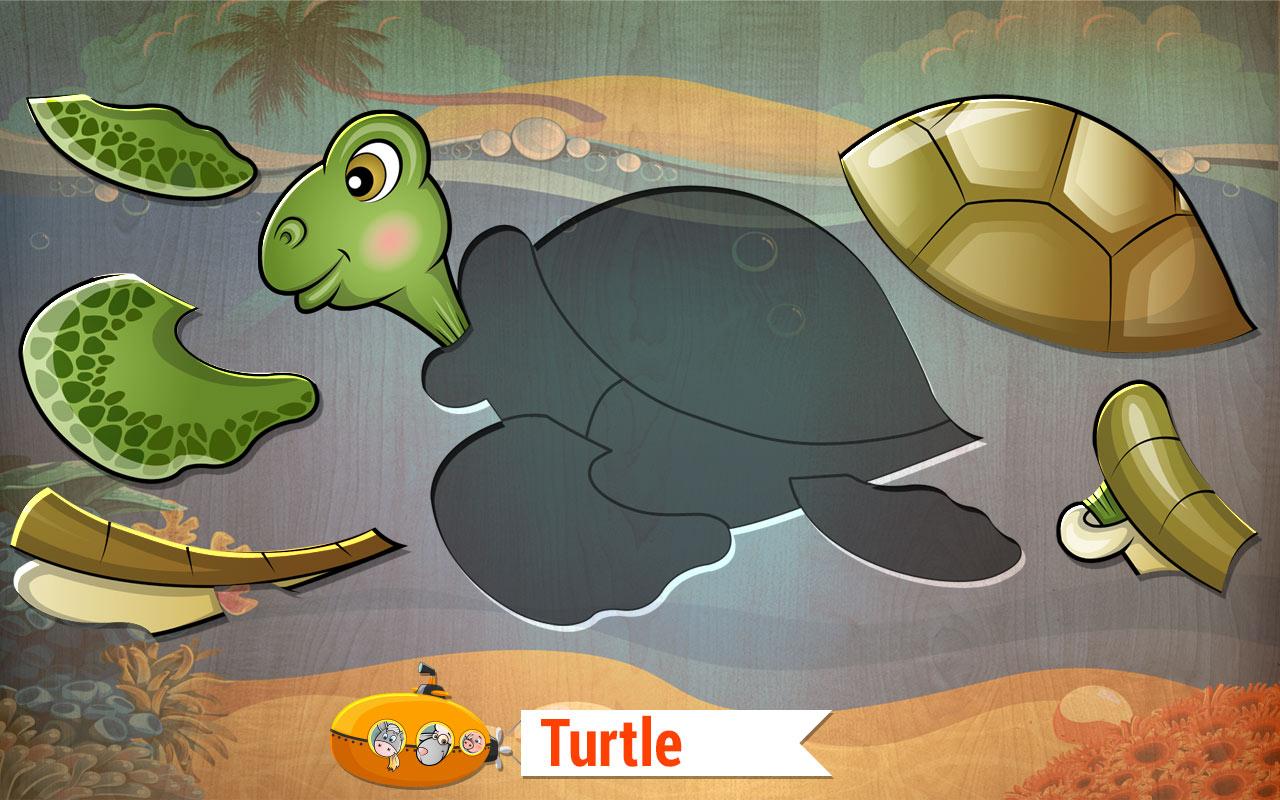 اسکرین شات 3 بازی Toddler puzzles - Animal games