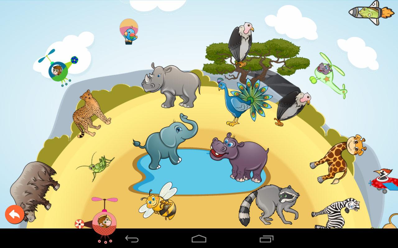 اسکرین شات 5 بازی Kids puzzle games. Animal game