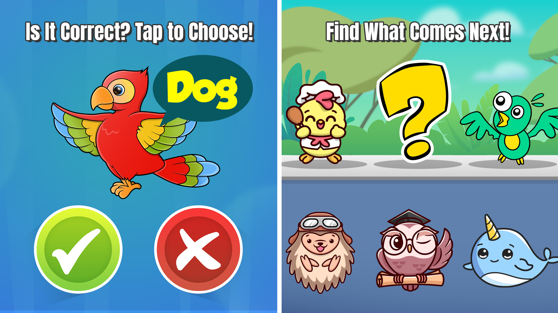 اسکرین شات 2 بازی Kids puzzle games. Animal game