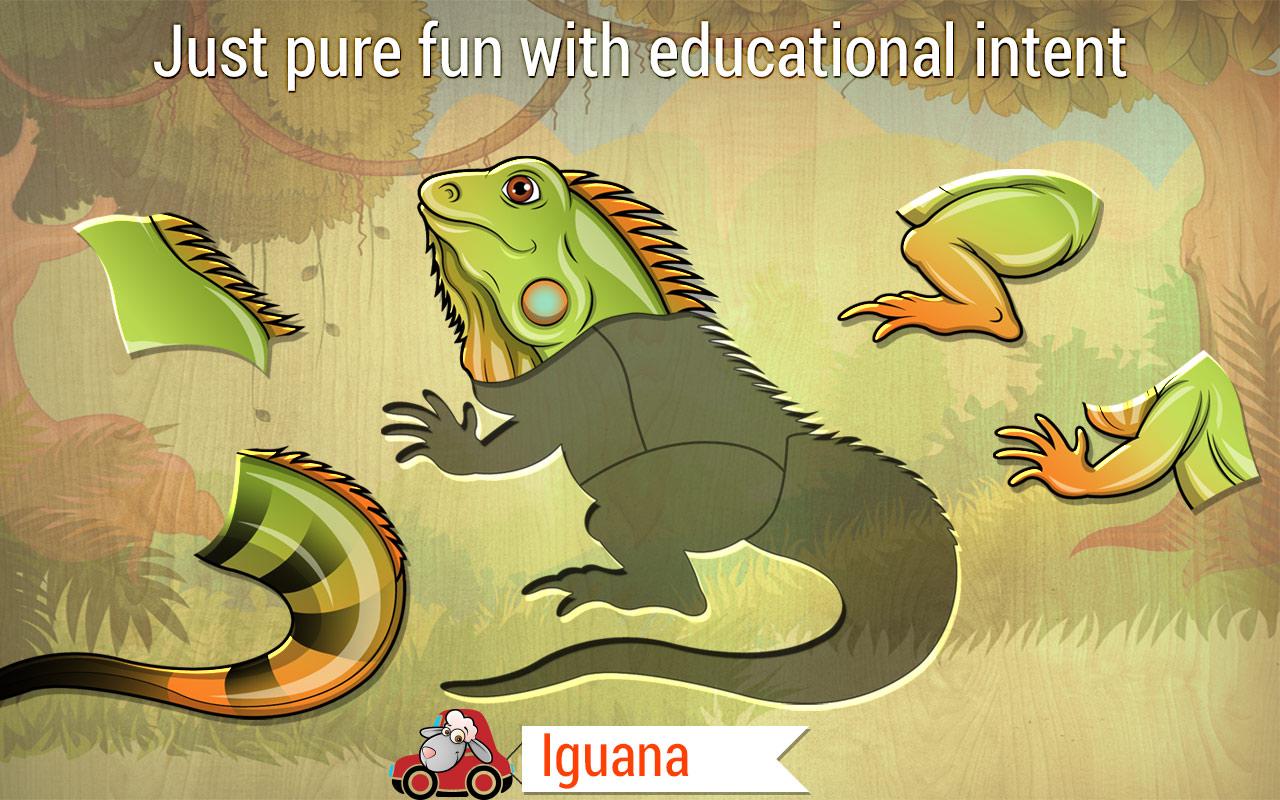 اسکرین شات 2 بازی Kids puzzle games. Animal game