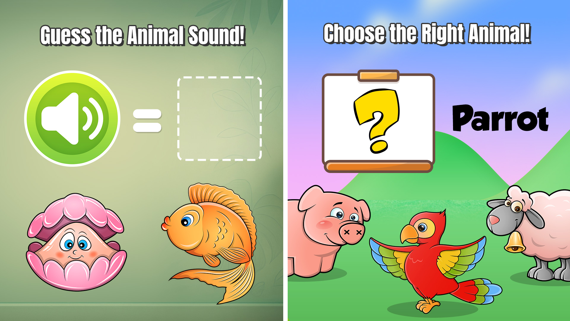 اسکرین شات 5 بازی Kids puzzle games. Animal game