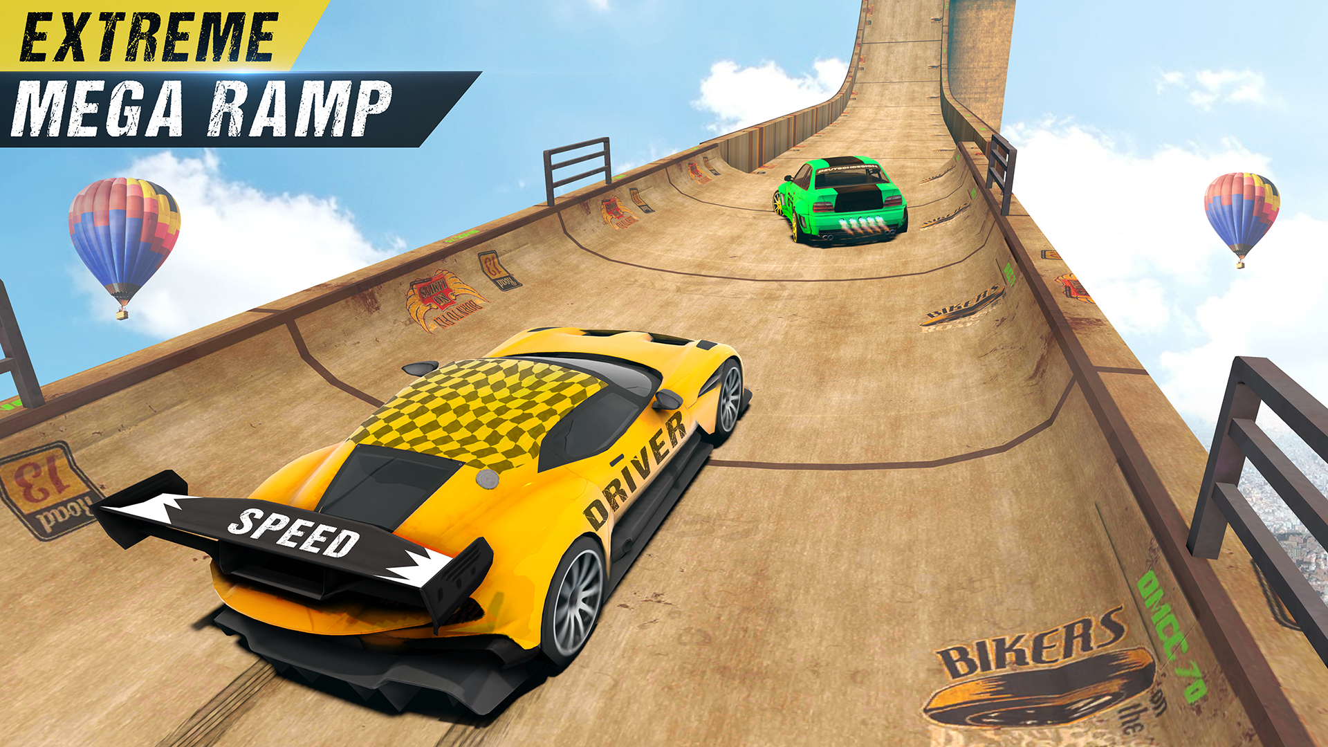 اسکرین شات 2 برنامه Crazy Car driving: Car Games