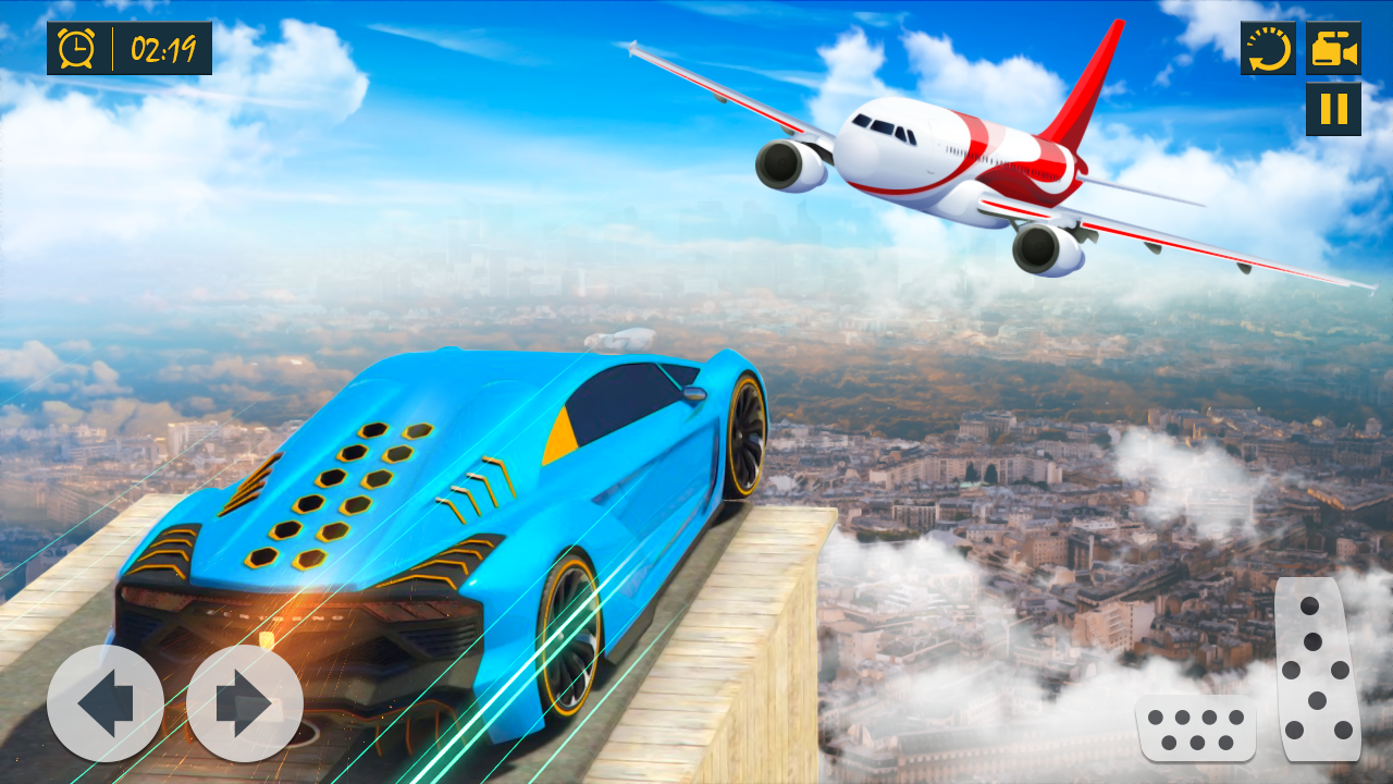 اسکرین شات 6 برنامه Crazy Car driving: Car Games