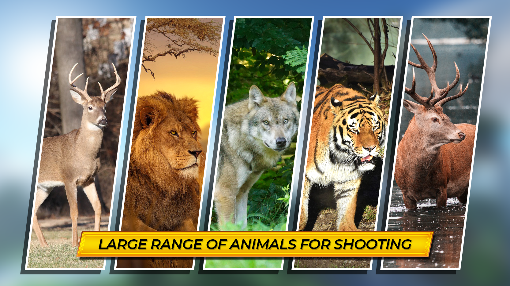اسکرین شات 6 بازی Wild Animal Hunting Games Gun
