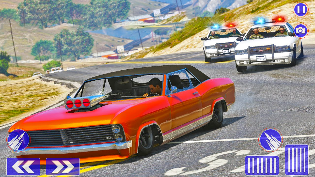 اسکرین شات 3 بازی Police Chase Thief Car Games