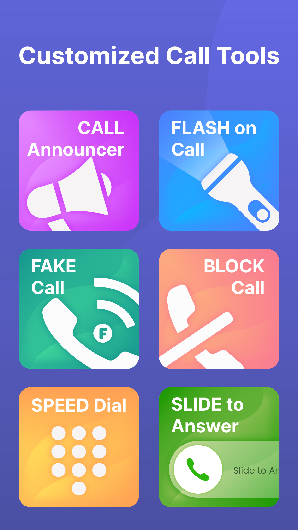 اسکرین شات 3 برنامه iCaller - Contacts Phone Call