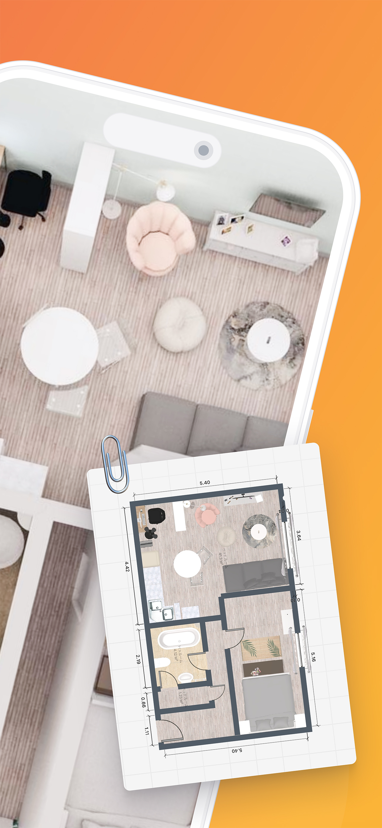 اسکرین شات 2 برنامه Home Planner AI: Room Interior